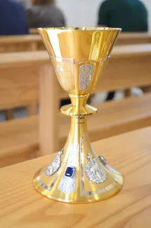 Chalice donated by Sisters