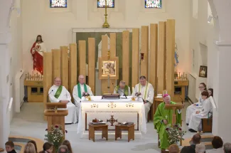 Altar view from Gallery